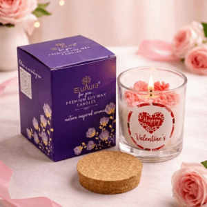 Elegant Rose Inspired Designer Candle