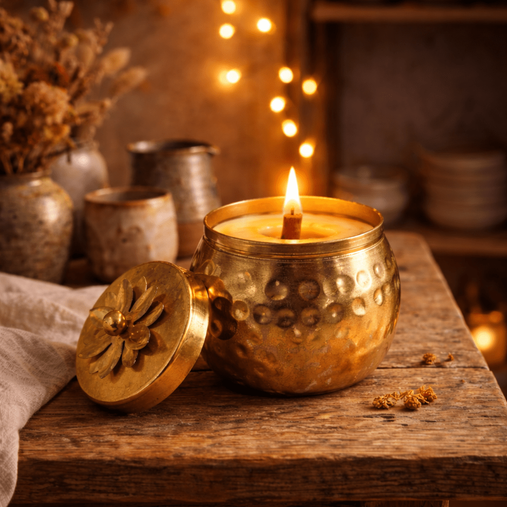 This designer candle captures the essence of freshly blended cinnamon spice. Furthermore, the fragrance creates a comforting mood that feels perfect during winter or festive seasons. Therefore, it is a great choice for creating a cozy home environment.