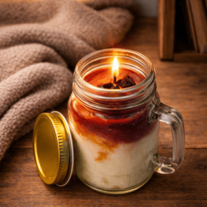 The Coffee candle by EuAura is designed for coffee lovers who enjoy rich and comforting aromas. This premium scented candle fills your space with the warm fragrance of freshly brewed coffee. Therefore, it is perfect for creating a cozy and relaxing environment.