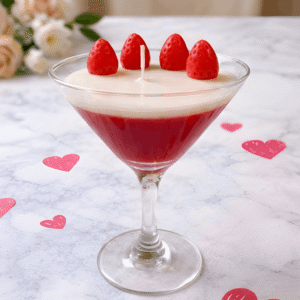 Elegant Glass Candle for Romantic Décor